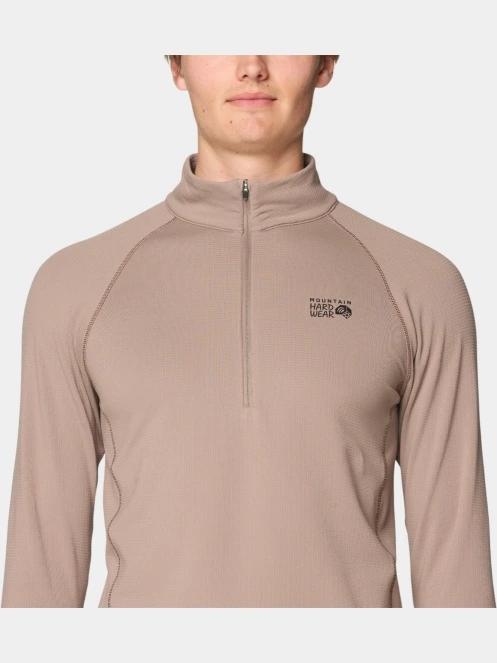 pulover polar pt. barbati Mountain Hardwear Crater Lake Heavyweight Half Zip nisip 6