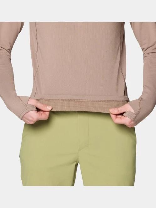 pulover polar pt. barbati Mountain Hardwear Crater Lake Heavyweight Half Zip nisip 7