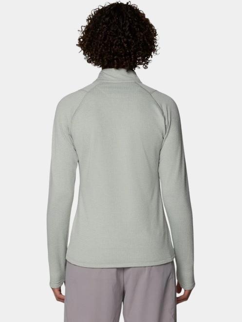 pulover polar pt. femei Mountain Hardwear Crater Lake™ Heavyweight Half Zip gri 4