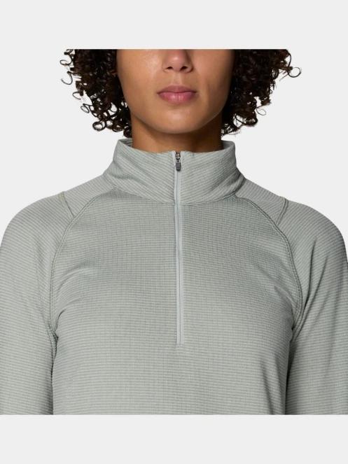 pulover polar pt. femei Mountain Hardwear Crater Lake™ Heavyweight Half Zip gri 5