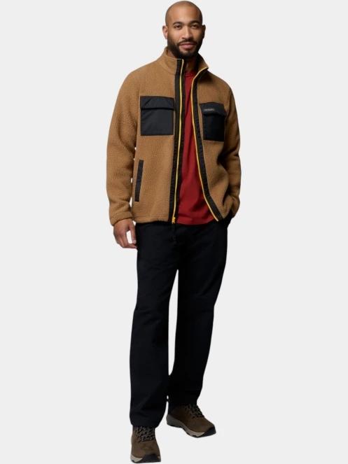 pulover polar pt. barbati Columbia Juniper Peak Full Zip Fleece oliv 6