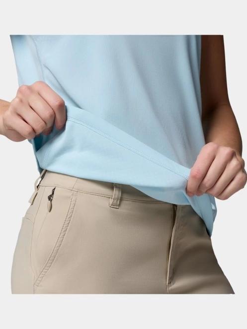 tricou pentru sport, cu maneci scurte pt. femei Columbia Zero Rules Light Short Sleeve Crew albastru deschis 6