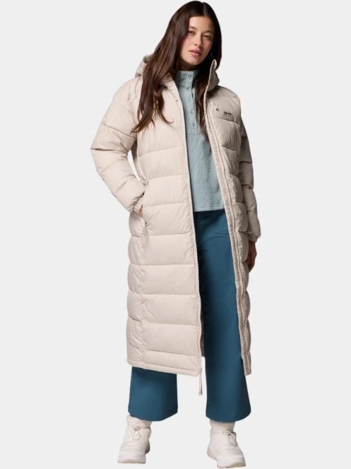 jacheta de iarna pt. femei Columbia Pike Lake  III Long Jacket nisip 5