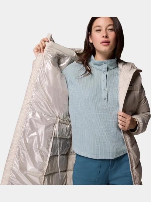 jacheta de iarna pt. femei Columbia Pike Lake  III Long Jacket nisip 7