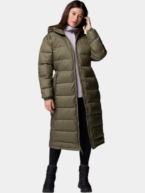 jacheta de iarna pt. femei Columbia Pike Lake  III Long Jacket verde 5