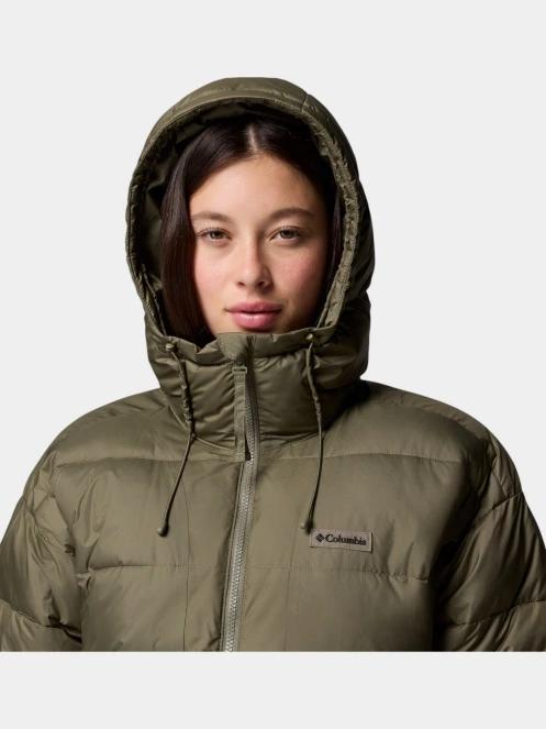 jacheta de iarna pt. femei Columbia Pike Lake  III Long Jacket verde 9