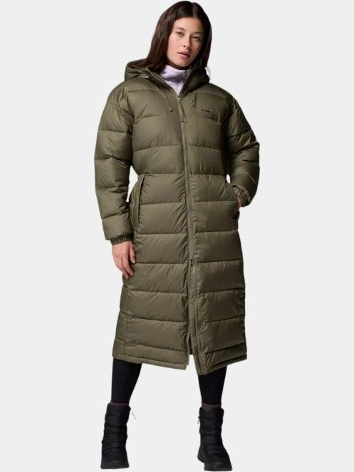 jacheta de iarna pt. femei Columbia Pike Lake  III Long Jacket verde 2