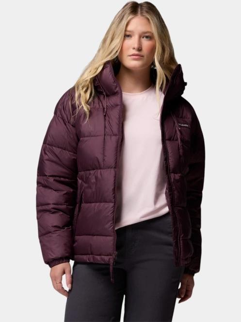 jacheta de iarna pt. femei Columbia Pike Lake III Hooded Jacket bordo 6