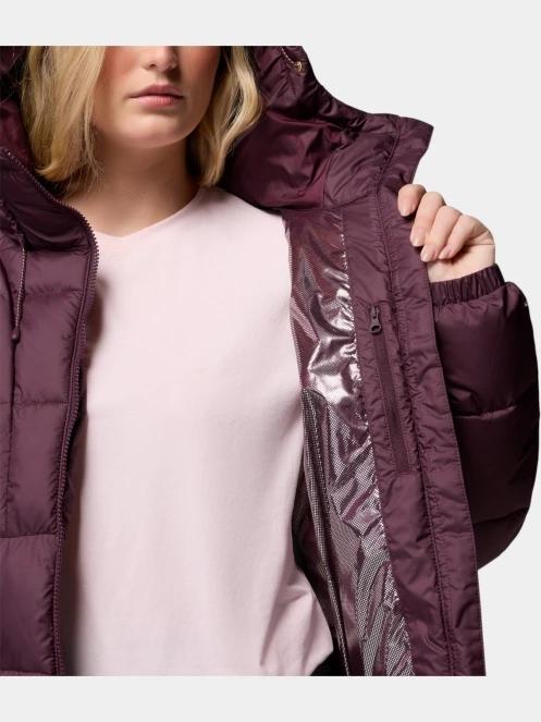 jacheta de iarna pt. femei Columbia Pike Lake III Hooded Jacket bordo 7
