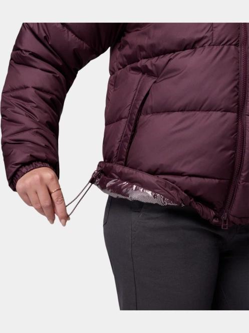 jacheta de iarna pt. femei Columbia Pike Lake III Hooded Jacket bordo 9