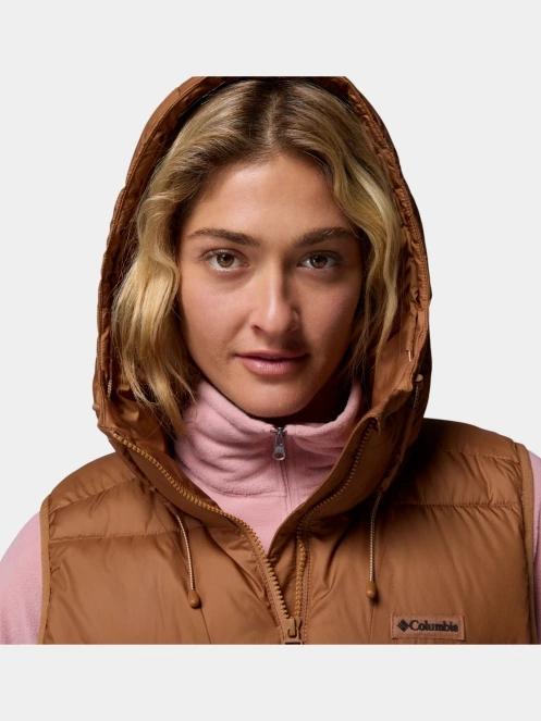 vesta pt. femei Columbia Pike Lake II Long Vest maro 10