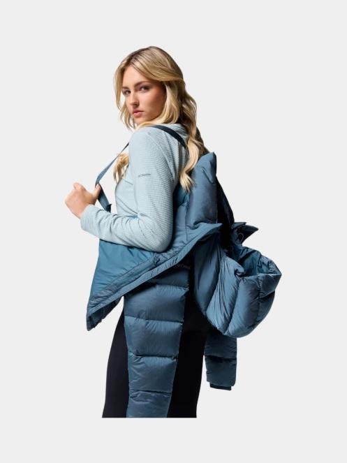jacheta de iarna pt. femei Columbia Amaze Puff Hooded Jacket albastru 6