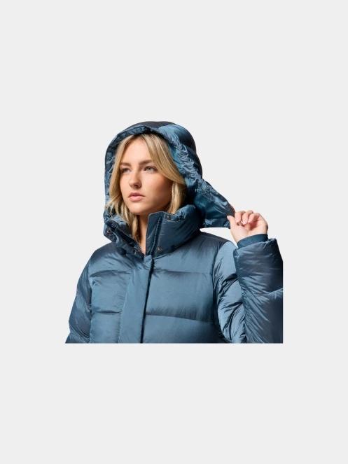 jacheta de iarna pt. femei Columbia Amaze Puff Hooded Jacket albastru 9
