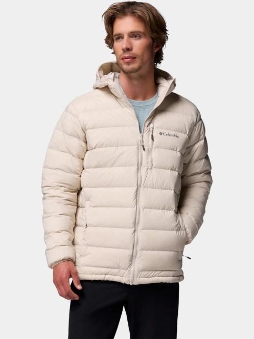 jacheta de primavara pt. barbati Columbia Drift Peak Stretch Down Hooded Jacket nisip 2