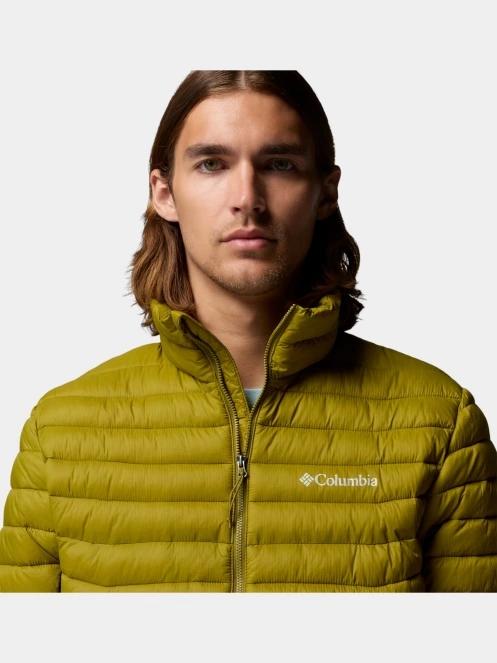 geaca matlasata de tranzitie pt. barbati Columbia Powder Pass Hybrid Jacket verde 10