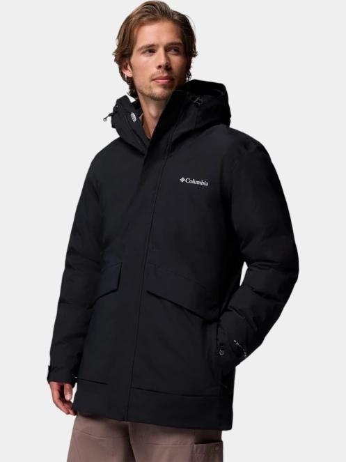 haine de ploaie pt. barbati Columbia Street Heights Parka negru 3