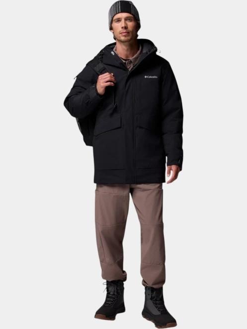 haine de ploaie pt. barbati Columbia Street Heights Parka negru 5