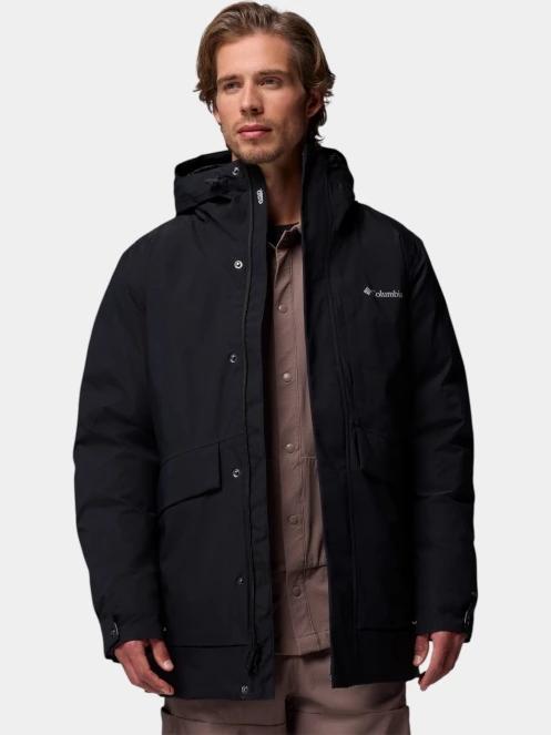 haine de ploaie pt. barbati Columbia Street Heights Parka negru 6