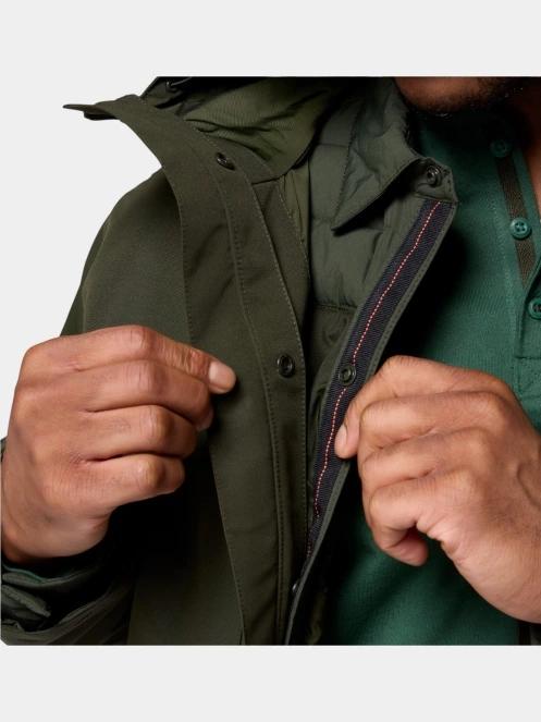 jacheta de iarna pt. barbati Columbia Landroamer Shirt Jacket Interchange verde inchis 12