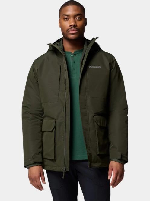 jacheta de iarna pt. barbati Columbia Landroamer Shirt Jacket Interchange verde inchis 7