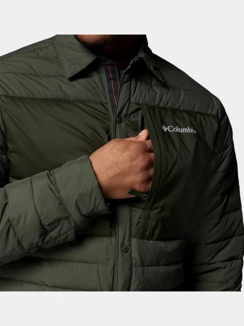 jacheta de iarna pt. barbati Columbia Landroamer Shirt Jacket Interchange verde inchis 8
