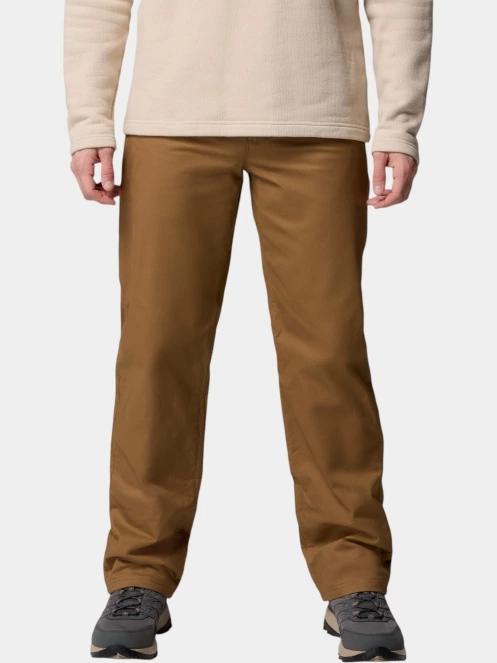 pantaloni lungi pt. barbati Columbia Rapid Rivers Fleece Lined Pant maro 2