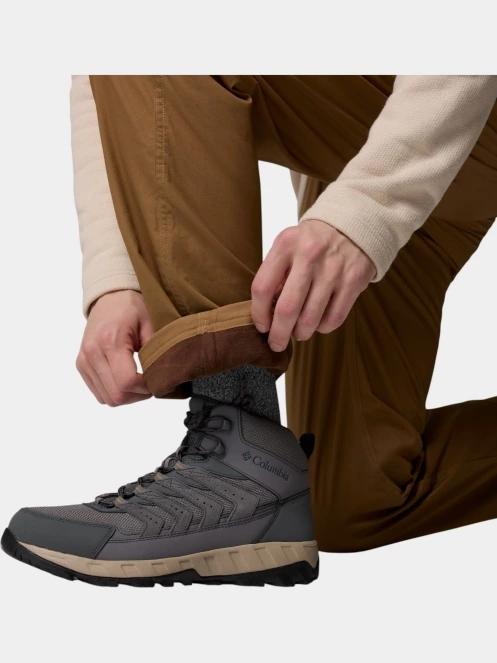pantaloni lungi pt. barbati Columbia Rapid Rivers Fleece Lined Pant maro 6