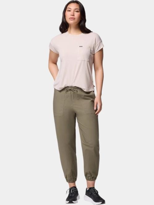 pantaloni lungi pt. femei Columbia Roc Ripstop Jogger verde 5