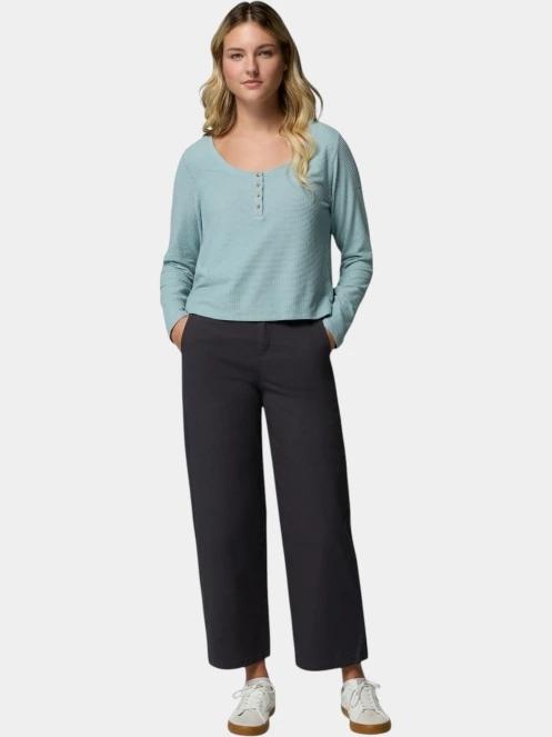 pantaloni lungi pt. femei Columbia ROC Wide Leg Pant negru 5