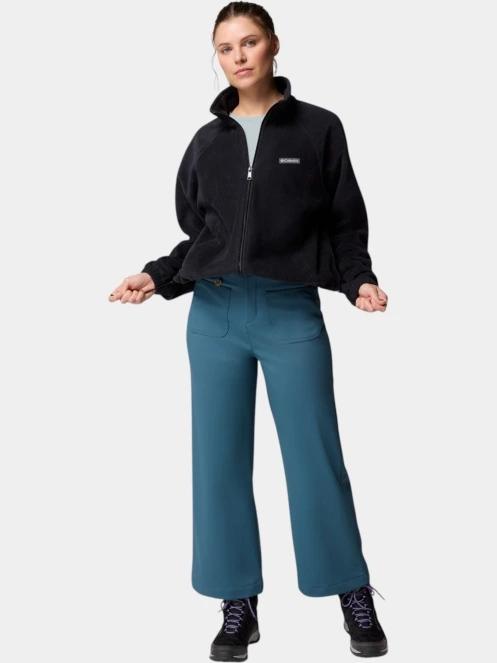 pulover polar pt. femei Columbia Benton Springs Relaxed Full Zip negru 5