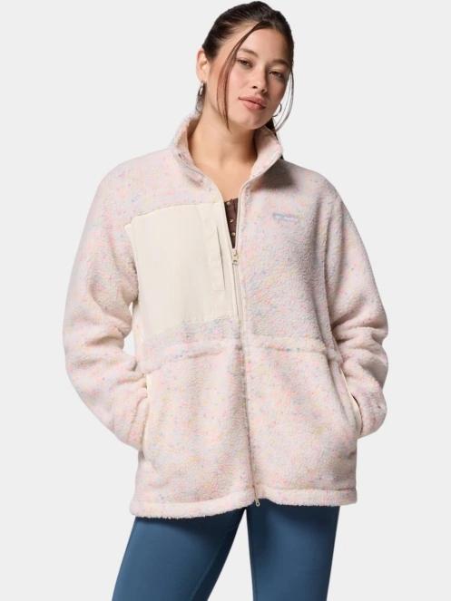 pulover polar pt. femei Columbia Stellar Path Fleece Full Zip roz 2