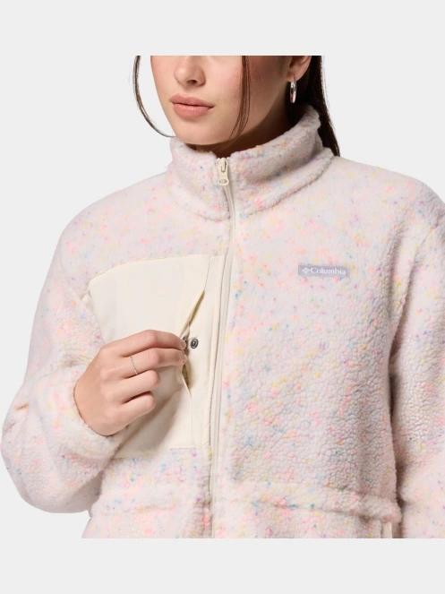 pulover polar pt. femei Columbia Stellar Path Fleece Full Zip roz 9