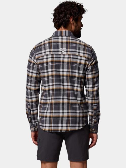 camasa de drumetie cu maneci lungi pt. barbati Columbia Wild Cast Flannel Shirt gri 4