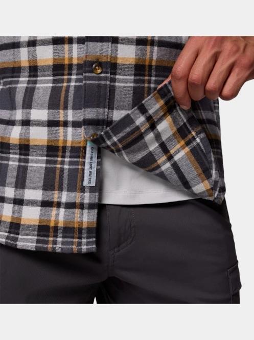 camasa de drumetie cu maneci lungi pt. barbati Columbia Wild Cast Flannel Shirt gri 9