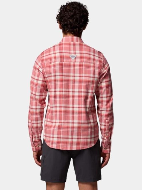 camasa de drumetie cu maneci lungi pt. barbati Columbia Wild Cast Flannel Shirt rosu 4