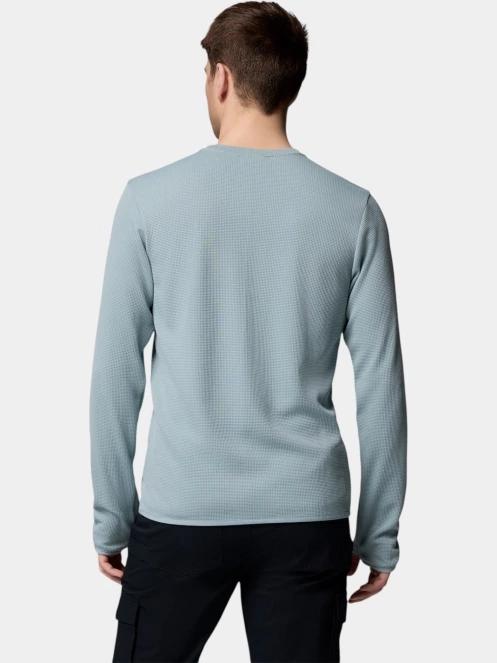 tricou cu maneci lungi, pentru sport pt. barbati Columbia Tech Trail Utility Warm Long Sleeve Crew albastru 4