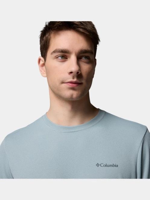 tricou cu maneci lungi, pentru sport pt. barbati Columbia Tech Trail Utility Warm Long Sleeve Crew albastru 6