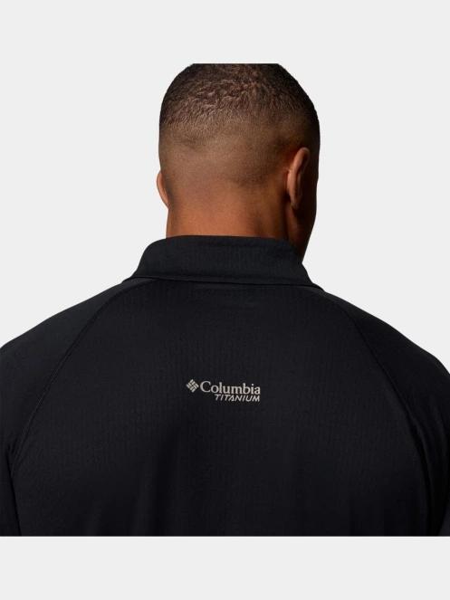 tricou cu maneci lungi, pentru sport pt. barbati Columbia Driventure Half Zip negru 9
