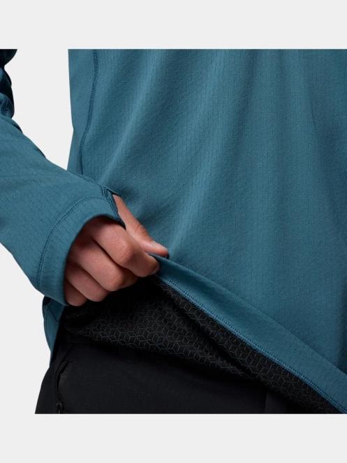 tricou cu maneci lungi, pentru sport pt. barbati Columbia Driventure Half Zip albastru 6