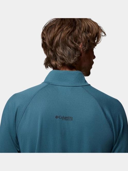 tricou cu maneci lungi, pentru sport pt. barbati Columbia Driventure Half Zip albastru 9