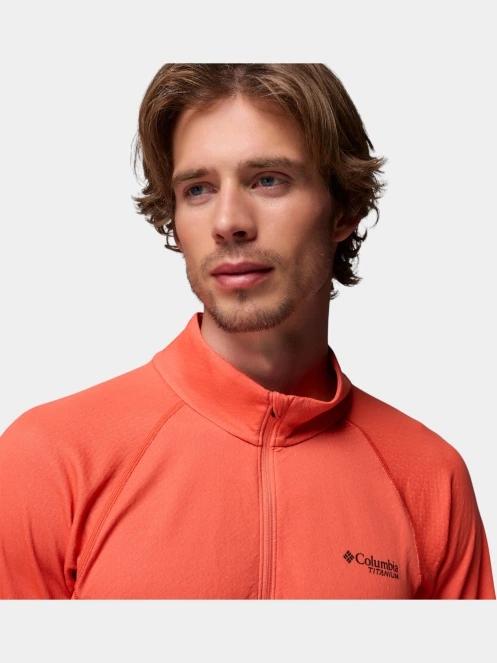 tricou cu maneci lungi, pentru sport pt. barbati Columbia Driventure Half Zip portocaliu 7
