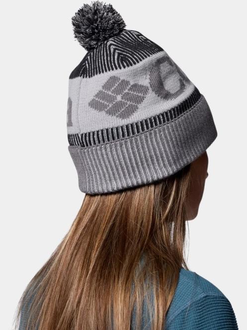 caciula cu mot pt. femei Columbia Polar Powder III Beanie gri 6