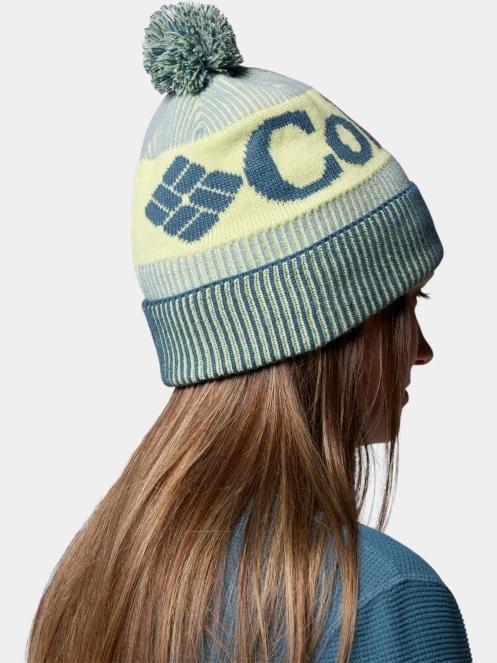 caciula cu mot pt. femei Columbia Polar Powder III Beanie albastru 8