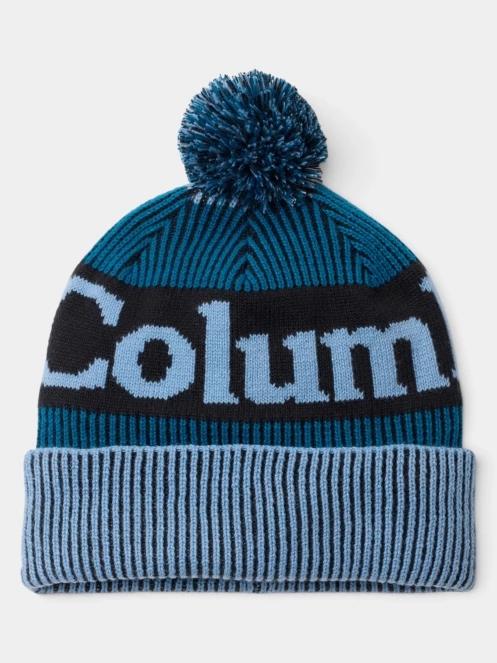 caciula cu mot Columbia Polar Powder III Beanie albastru 2