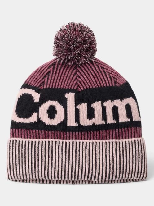 caciula cu mot Columbia Polar Powder III Beanie roz 2