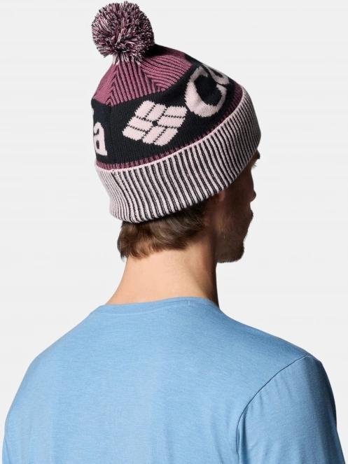 caciula cu mot Columbia Polar Powder III Beanie roz 8