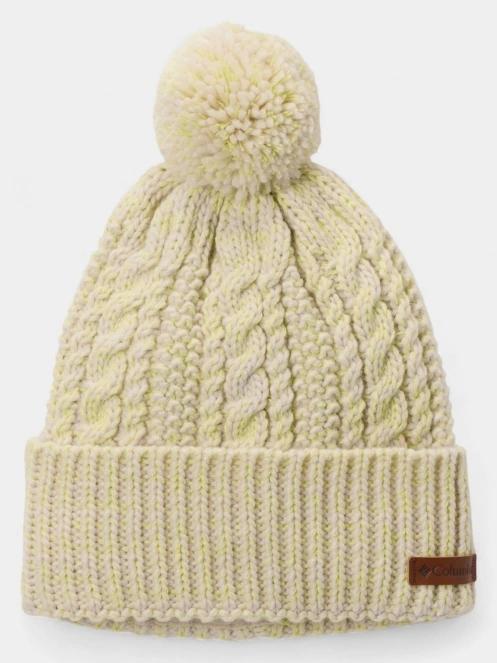 caciula cu mot pt. femei Columbia Cozy Ridge Beanie nisip 2