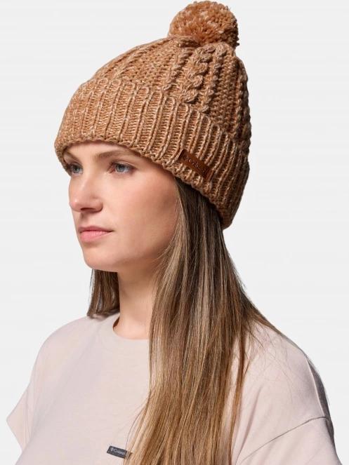 caciula cu mot Columbia Cozy Ridge Beanie maro 4