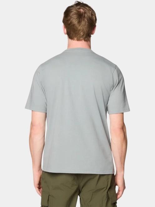 tricou cu maneci scurte pt. barbati Mountain Hardwear MHW Logo Short Sleeve gri 4