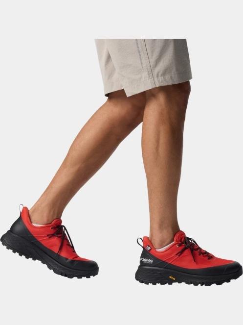 pantofi de drumetie impermeabili pt. barbati Columbia Tellurix Titanium Outdry rosu 11